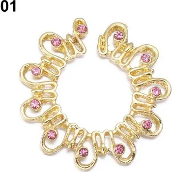 Piercing Falešný piercing do nosu | fake septum - V21