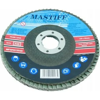 Brusný kotouč Lamelový brusný kotouč korund 125mm P40 MFGFD12540