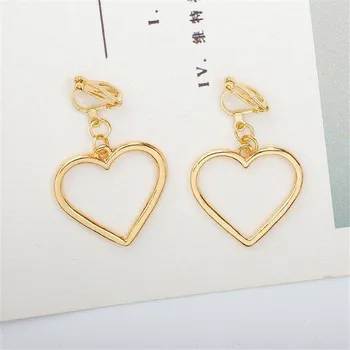 Náušnice Originální náušnice s kamínky | náušnice kočky, srdce, 1 pár - Styl srdce 5