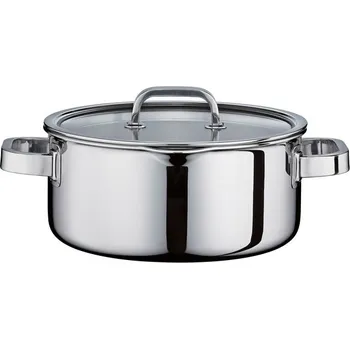 Hrnec Hrnec nerezový se skleněným víkem Spring Finesse2+ Průměr (v cm): 24