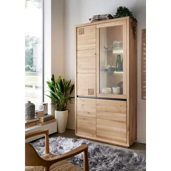 Komoda Vitrína III Fende divoký dub