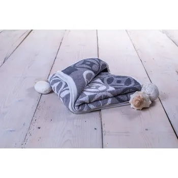 Froté osuška Kompass Šedá 70x140cm TiaHome