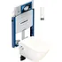 WC sada WATERGATE Integra Premium Cube + Geberit Kombifix Eco WG-200P-SET-110.302.00.5