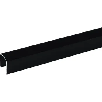 Okenní klika GEZE Krycí profil 3000 mm - černý