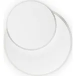 LED Nástěnné svítidlo Ideal Lux POUCHE AP ROUND 259345 14W 1300lm 3000K IP20 25cm kulaté bílé