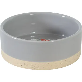 Miska pro psa Miska keramická OLARIA 450ml šedá Zolux