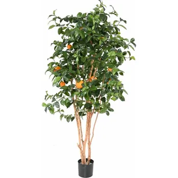 umělá květina Luxusní umělý strom POMERANČOVNÍK NEW, 180cm