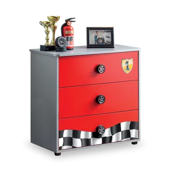 Dětská skříň Čilek Dětská komoda Racecup