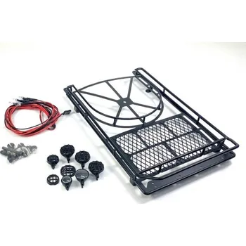 RC náhradní díl Střešní nosič včetně LED světelné rampy 1:10, kovový Absima - RC_106587