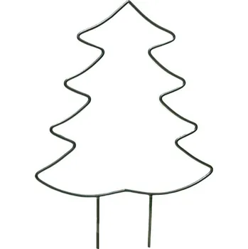 Stojan na květiny Kovová silueta stromku, 75cm