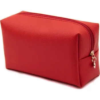 Kosmetická taška Kosmetická taštička z umělé kůže - Červené