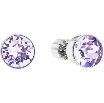Náušnice Evolution Group náušnice Swarovski elements 31113.3 violet