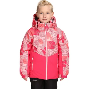 Chlapecká bunda Dětská bunda Kilpi Samara-Jg Dětská velikost: 146 / Barva: růžová