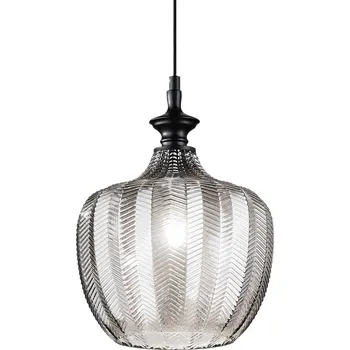 Závěsné svítidlo Ideal Lux LORD SP1 FUME 263649 E27 1x60W IP20 23cm kouřově šedé