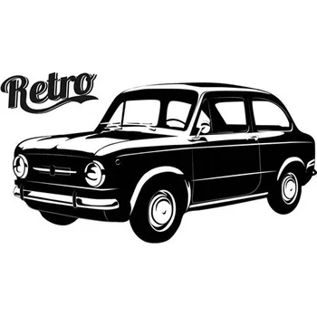 Samolepící dekorace Samolepky na zeď auto IMPOL TRADE SPNB173TS