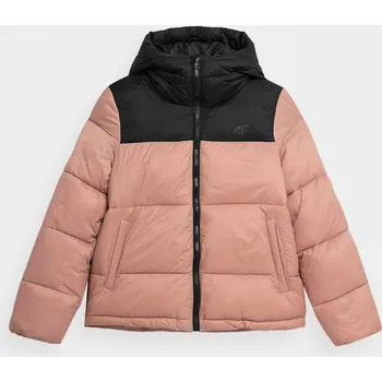 Dámská větrovka 4F 4FAW23TDJAF230 SALMON CORAL Dámská bunda US XL