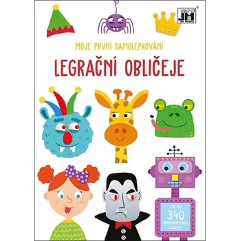 Předškolní výuka Jiri Models Moje první samolepkování legrační obličeje 2864-0