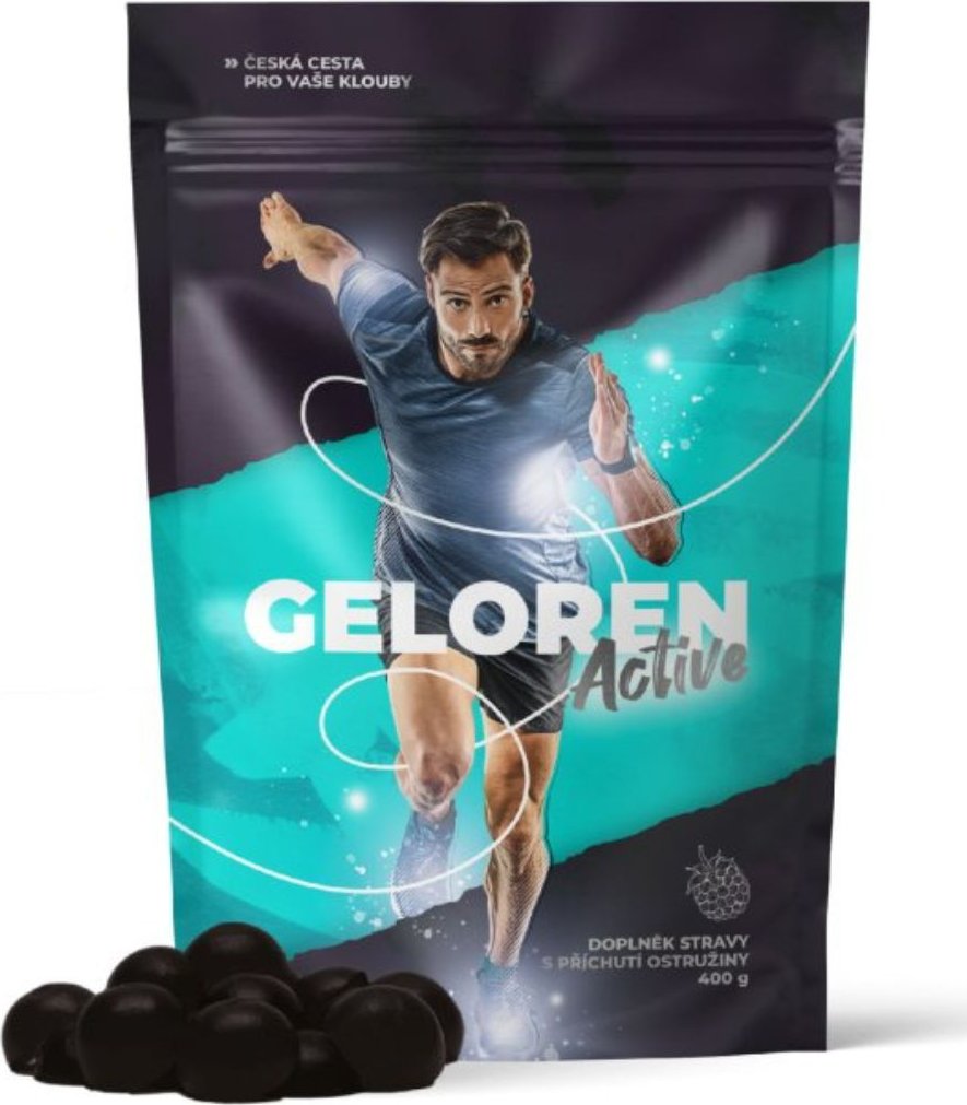 Geloren Active ostružina 400 g (90 tbl), kloubní výživa pro lidi