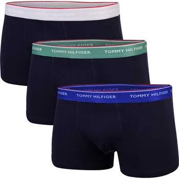 Boxerky TOMMY HILFIGER PÁNSKÉ BOXERKY 3P WB TRUNK NAVY UM0UM01642 0Y0 Velikost: M