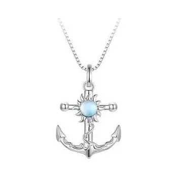 Náhrdelník For Silver Náhrdelník s přívěskem Kotva - Stříbro 925