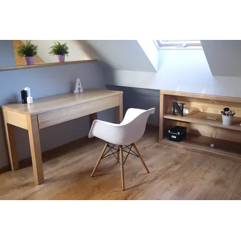 Jídelní stůl DJM Dřevěný stůl se šuplíky z bukového masivu N5, 120 cm