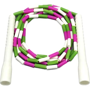 Švihadlo Korálkové švihadlo — růžovo zeleno bílé