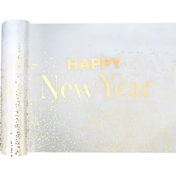 Party dekorace Santex Běhoun na stůl - Happy New Year