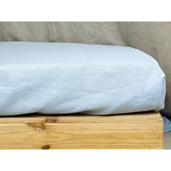 Prostěradlo Snový svět Světle modré prostěradlo LISA 1-L Upevnění prostěradla: Rovné