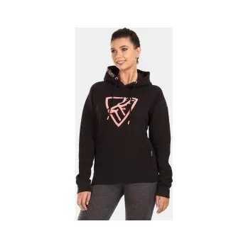 Dámská mikina Kilpi FJELA-W černá 44; Černá mikina + DÁREK DLE VÝBĚRU!