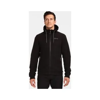 Pánská mikina Kilpi SIAT-M černá M; Černá mikina + DÁREK DLE VÝBĚRU!