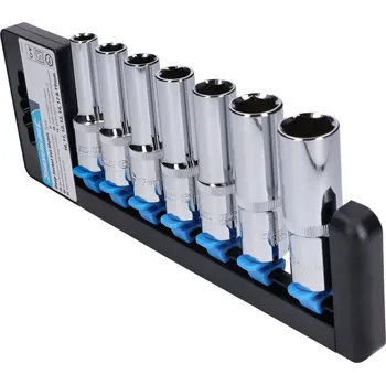 Klíč Silverline Sada nástrčných klíčů dlouhé 7ks, 1/2" 10-19mm 43385