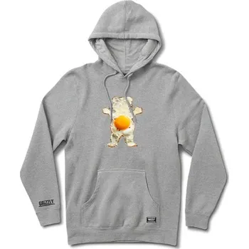 Pánská mikina GRIZZLY mikina - Sunnyside Up Pullover Hoodie (HTHR)
