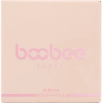 Čistič uší Boobee Tapes páska na prsa odstín Powder 1 ks