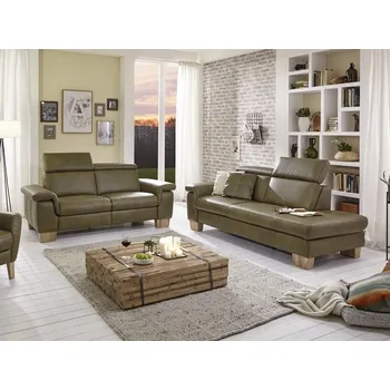 Sedací souprava Kožená sedací souprava LAVA XC 2,5-sed+otoman