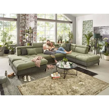 Sedací souprava Rohová sedací souprava do tvaru U CAROLINA 3 Pravý roh