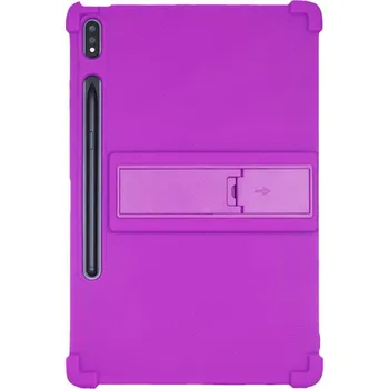 Pouzdro na tablet Silikonový Kryt Lenovo Tab P12 Pro - Barevné Barva: Fialová