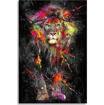 Diamantové malování Čína Diamantové malování - motivy zvířat- kulaté diamanty I Rozměry: 20x30 cm, Barva: C