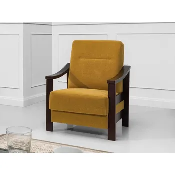 Křeslo Křeslo s dřevěnými područkami MODEL O