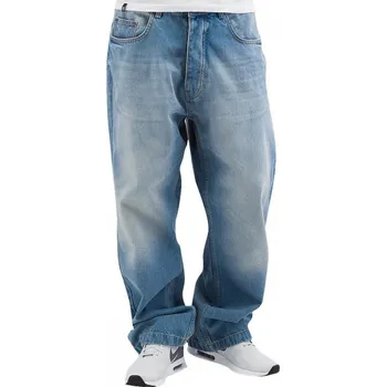 Pánské džíny Ecko Unltd. Fat Bro Baggy Jeans Light Blue Denim