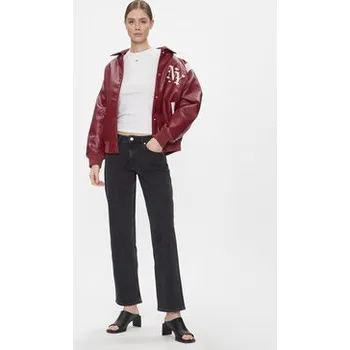 Pánské oblečení Tommy Jeans T-Shirt Essential DW0DW17383 Bílá Slim Fit XL