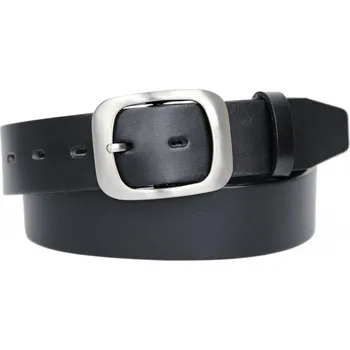 Opasek Scorteus Dámský kožený opasek SC - 209963 černý