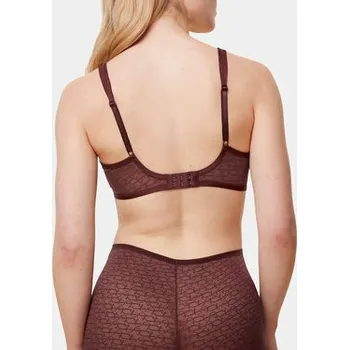 Podprsenka Triumph Podprsenka s kosticemi Triumph Signature Sheer W01 EX 10215906 Hnědá 70D