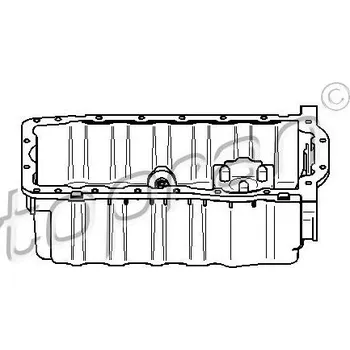 Olejová vana Olejová vana TOPRAN 112 343