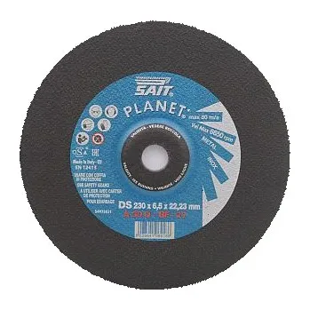 Brusný kotouč SAIT Brusný kotouč 230x6,5x22,23 DS A30Q PLANET vypouklý