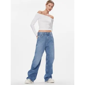 Pánské džíny Tommy Jeans Jeansy Daisy DW0DW17288 Modrá Baggy Fit 31_32