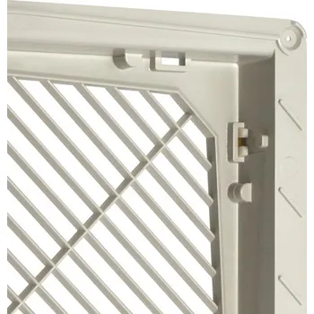 Serverovna ID-EF-09 Mřížka s filtrem pro rozvaděče Conteg WME, 325x325mm, IP54, šedá