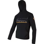 Pánská mikina SENSOR Merino Upper Rj černá Barva: černá, Velikost: XXL