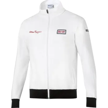 Pánská mikina Sparco Mikina Arturo Merzario Targa Florio Bílá L