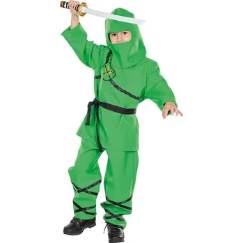 Karnevalový kostým Rubies Deutschland Karnevalový kostým Ninja zelený - výška 152 cm