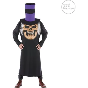 Karnevalový kostým Mottoland Bláznivá lebka - kostým na fašang - velikost S - 46/48